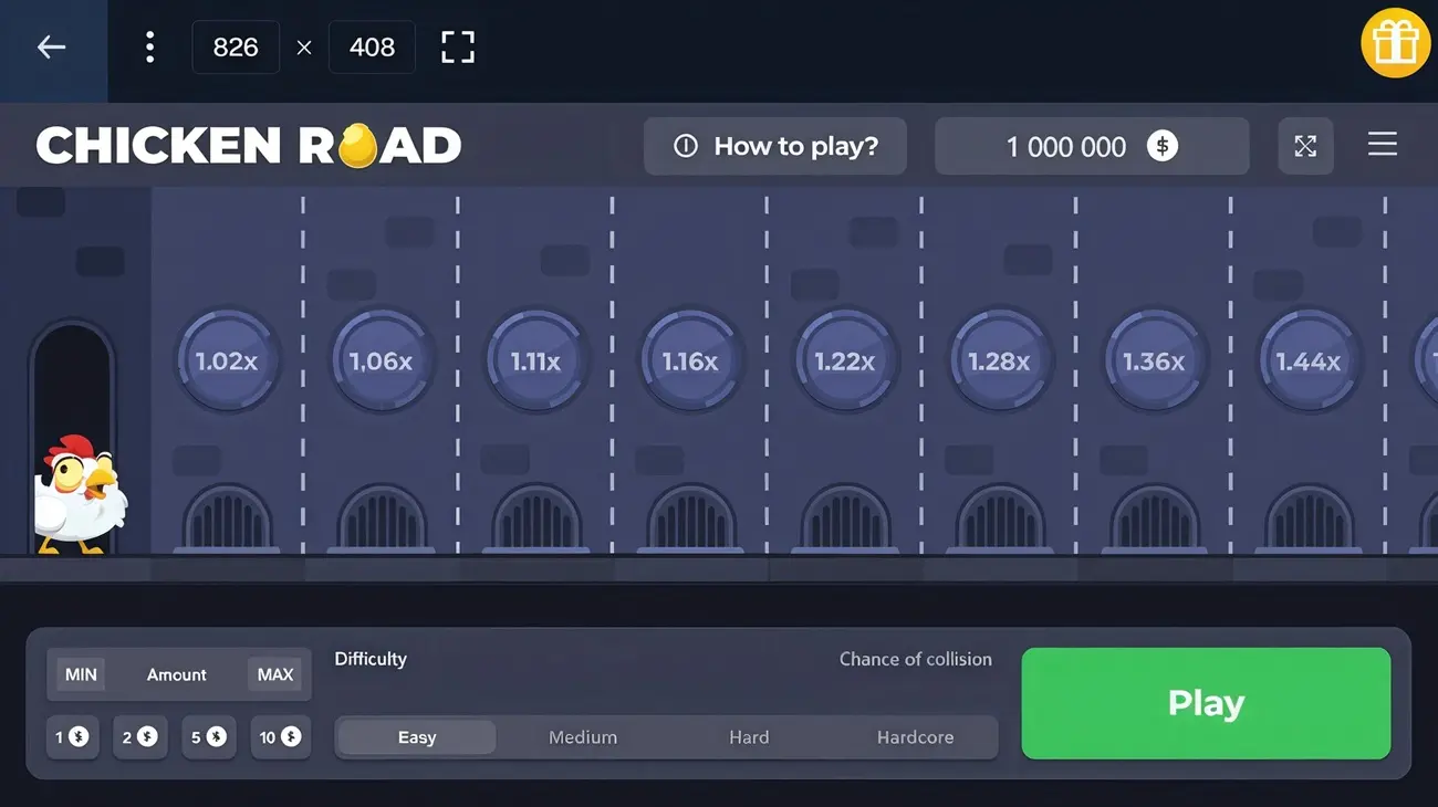 Principio di funzionamento del gioco Chicken Road